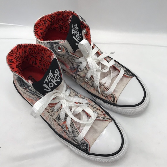 Converse DC Comics The Joker Batman sneakers - Picture 4 of 13